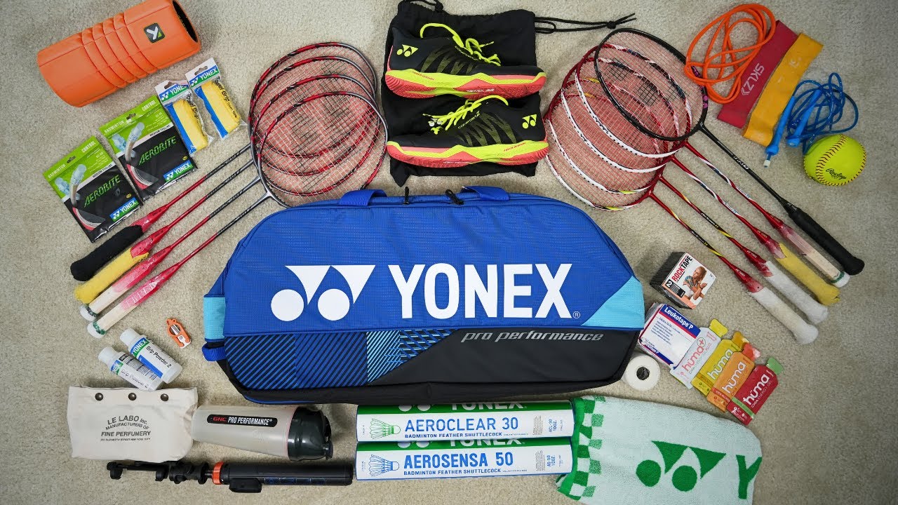 rackets and stuff